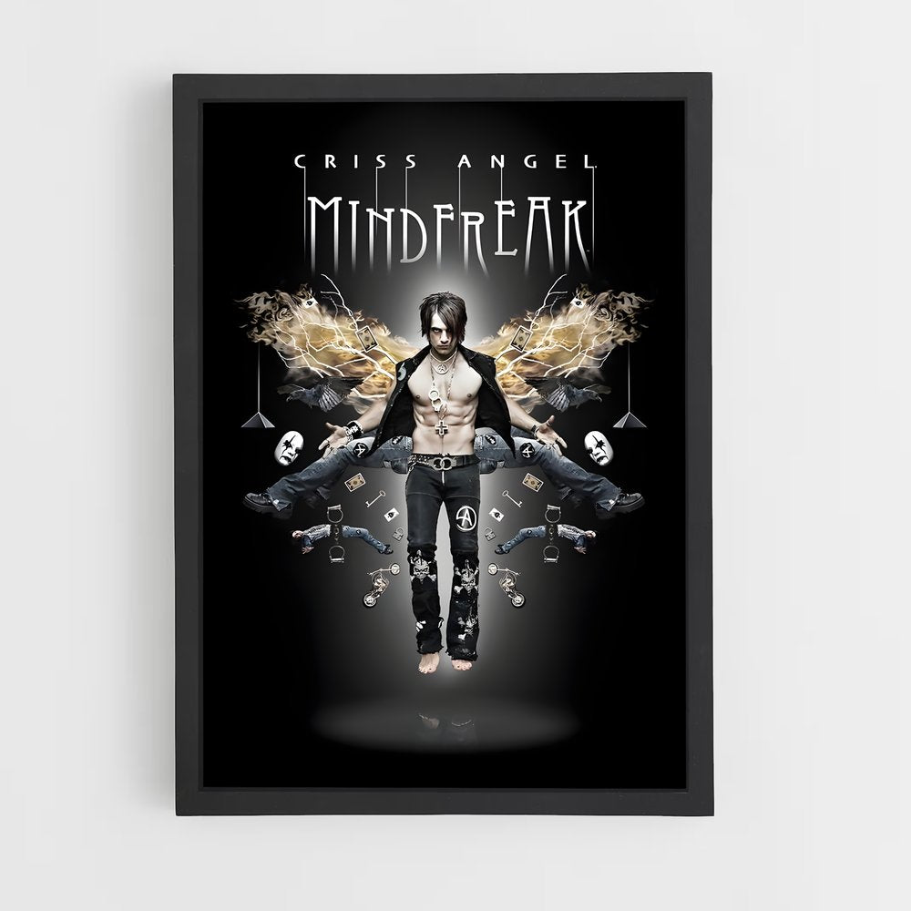 ap-criss angel-3 cadre Noir