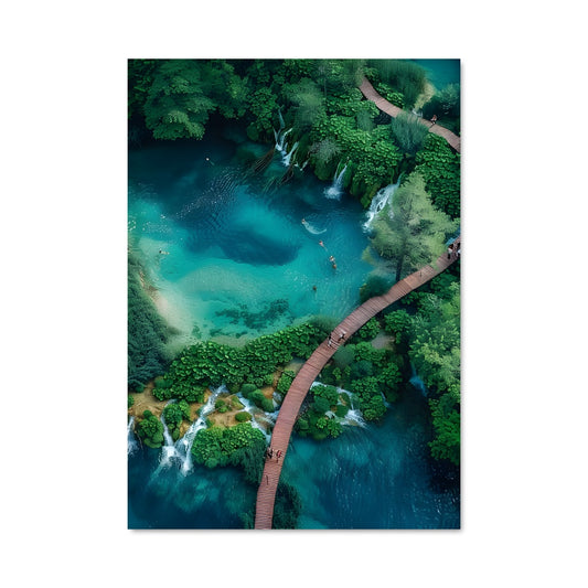 Poster Chemin des Cascades