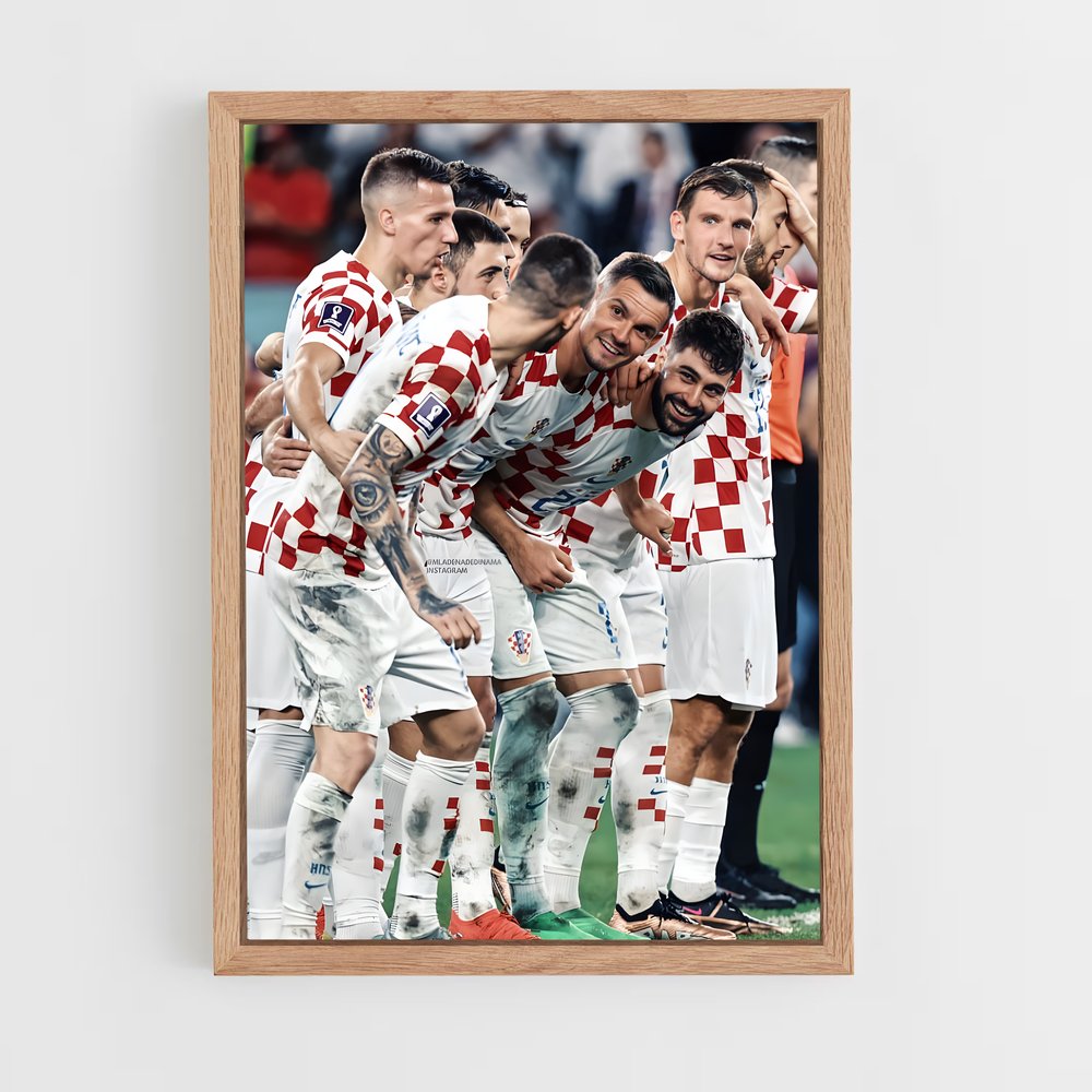 ap-croatia national football team-2 cadre Bois clair