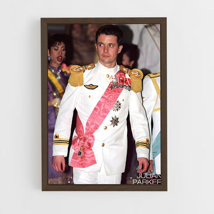ap-crown prince frederik-3 cadre Bois foncé