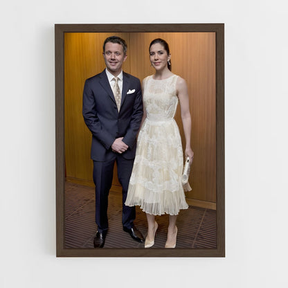 ap-crown princess mary-3 cadre Bois foncé