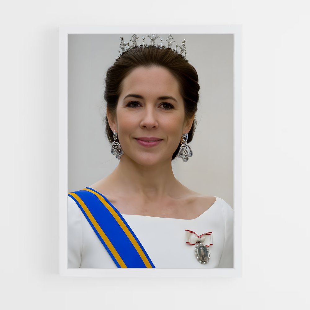 ap-crown princess mary-4 cadre Blanc
