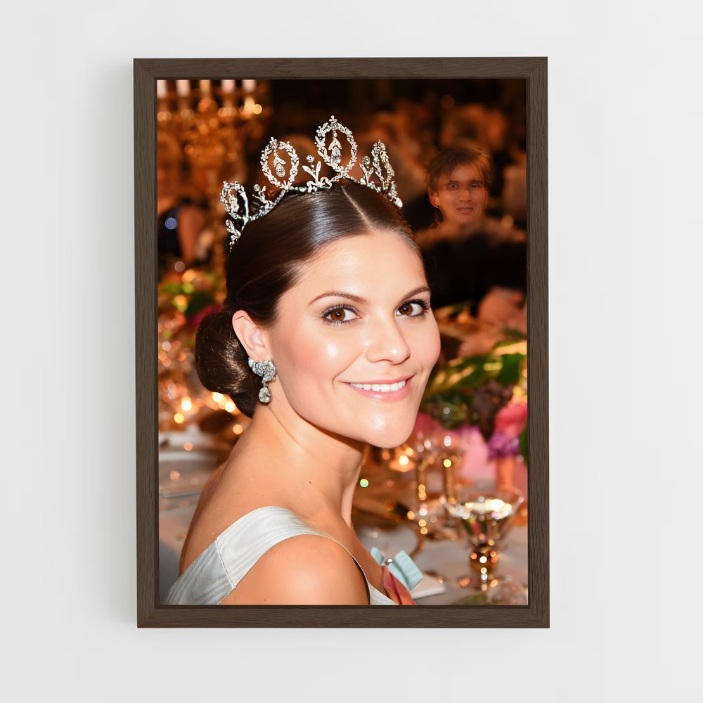 ap-crown princess victoria-5 cadre Bois foncé