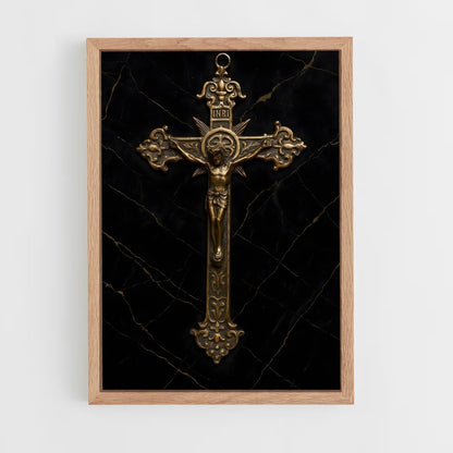 ap-crucifix-11 cadre Bois clair