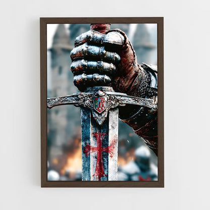 ap-crusader sword-2 cadre Bois foncé