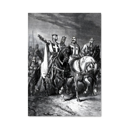 Poster Chevauchée Épique