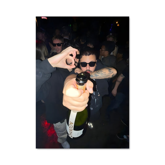 Poster Beer & Sunglasses