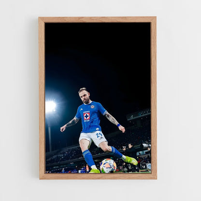 ap-cruz azul fc-14 cadre Bois clair