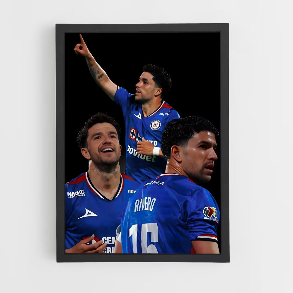 ap-cruz azul fc-3 cadre Noir