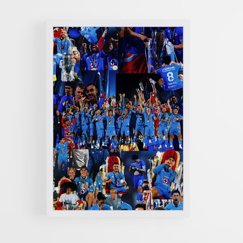 ap-cruz azul fc-9 cadre Blanc