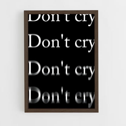 ap-crying-2 cadre Bois foncé