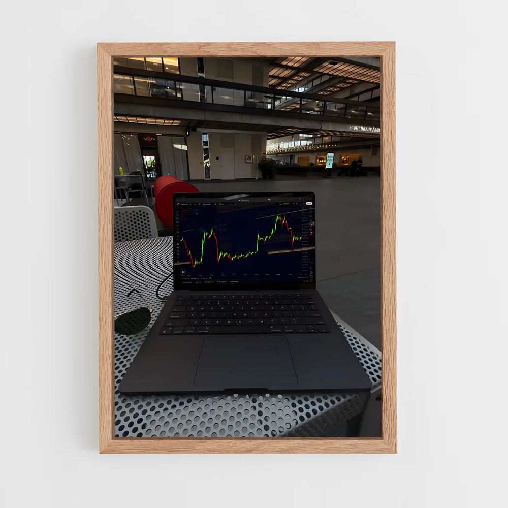 ap-crypto trader-2 cadre Bois clair