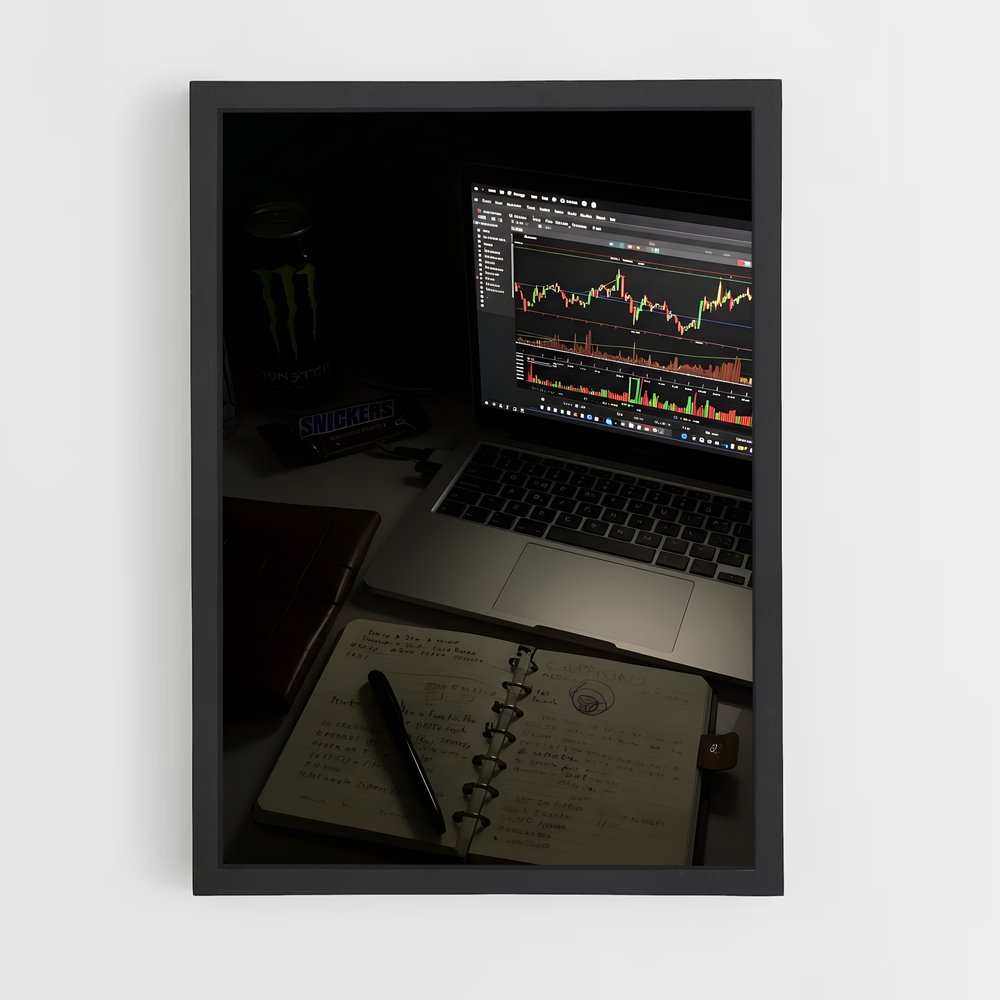 ap-crypto trader-8 cadre Noir