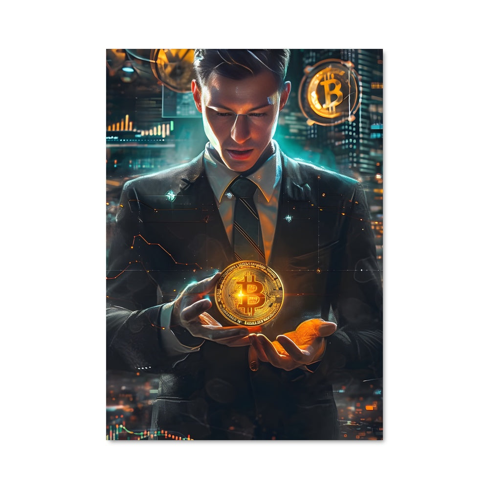 Poster Le Financier Éclairé