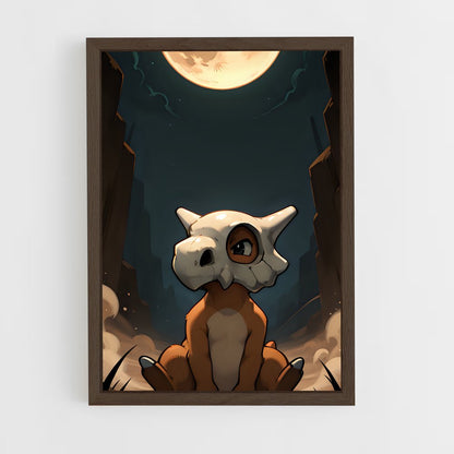 ap-cubone-1 cadre Bois foncé