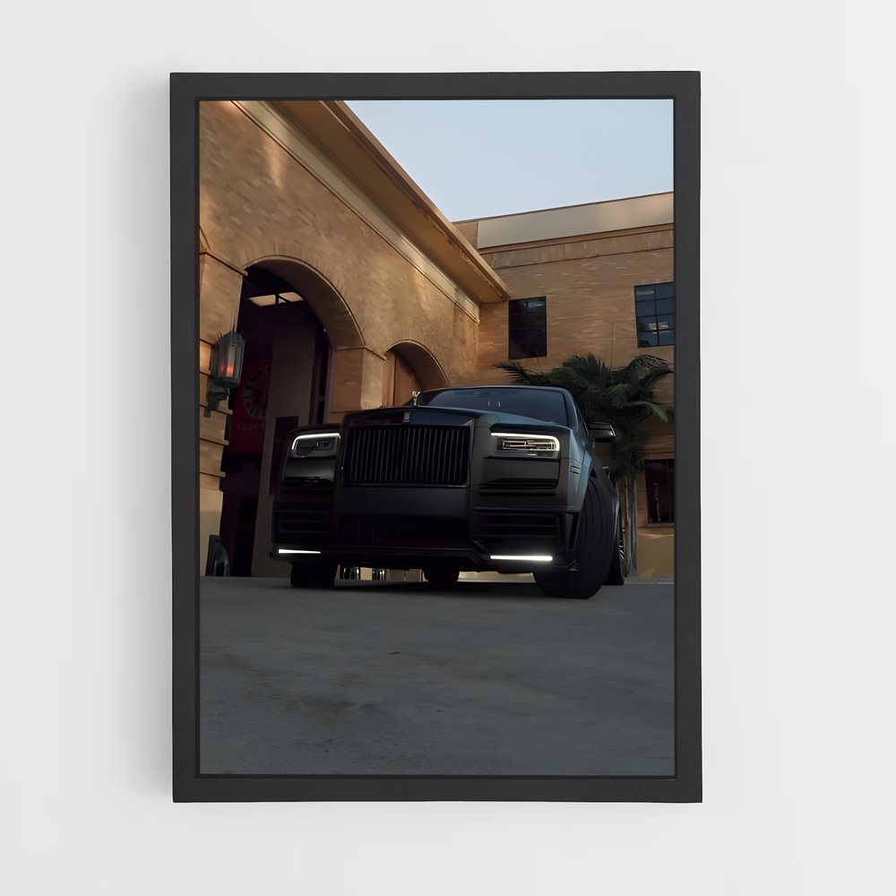 ap-cullinan black badge-2 cadre Noir