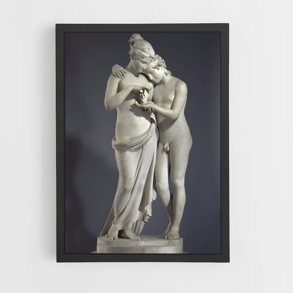 ap-cupid and psyche canova-1 cadre Noir