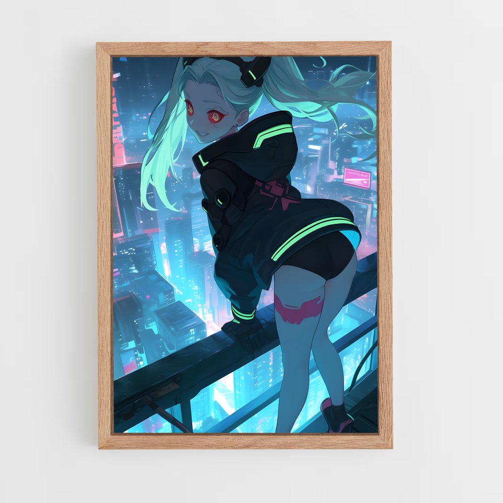 ap-cyberpunk-15 cadre Bois clair