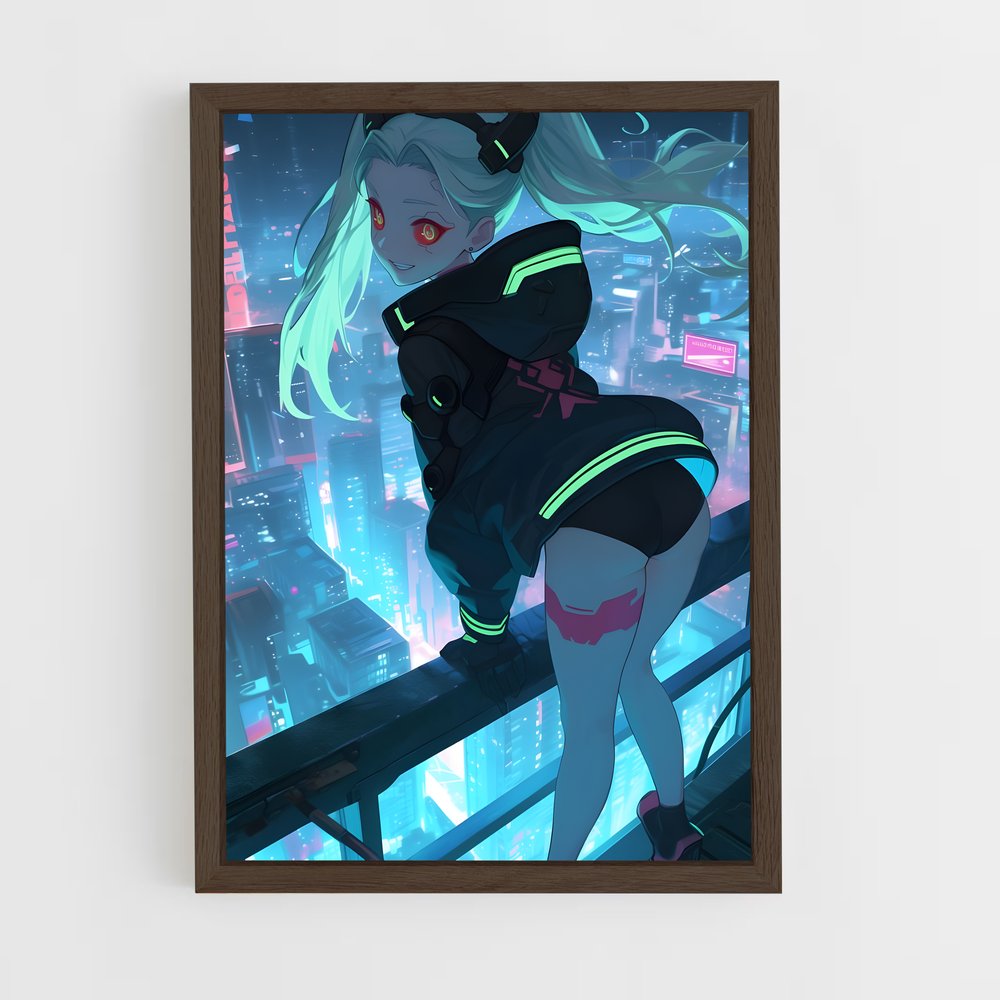 ap-cyberpunk-15 cadre Bois foncé