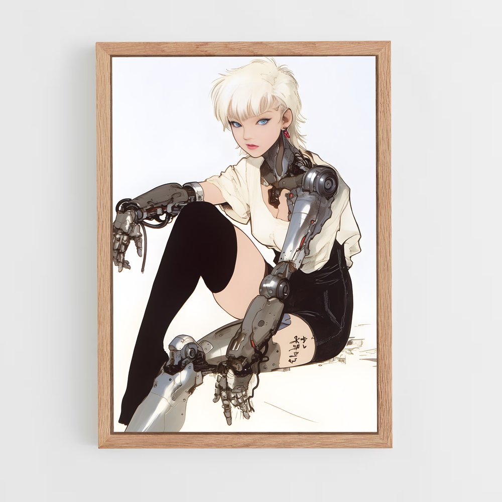 ap-cyberpunk-16 cadre Bois clair