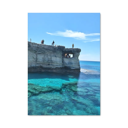 Poster Cliffside Serenity