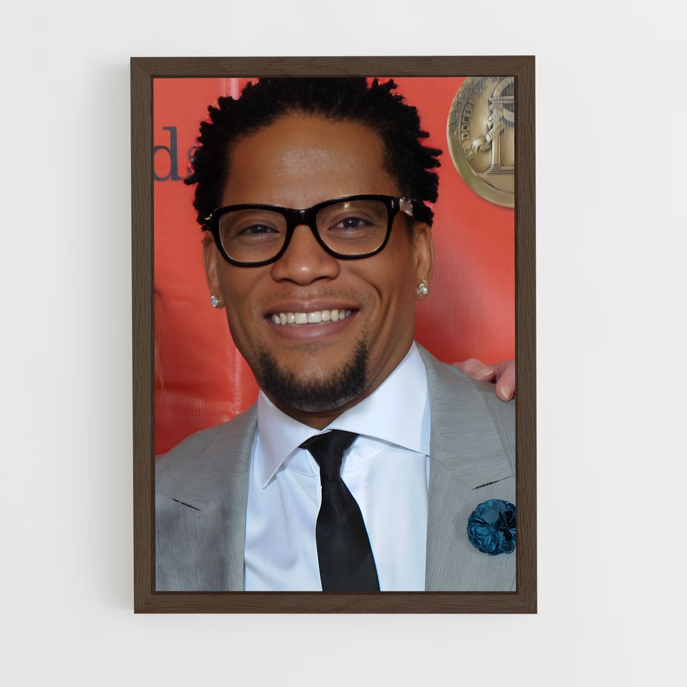 ap-d.l. hughley-15 cadre Bois foncé
