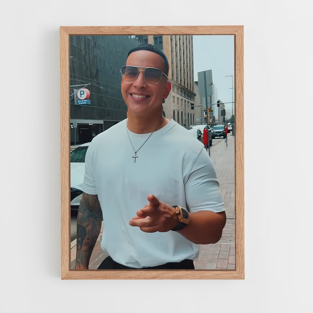 ap-daddy yankee-4 cadre Bois clair