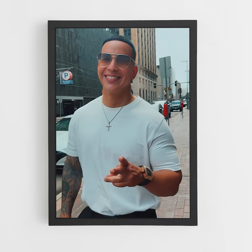 ap-daddy yankee-4 cadre Noir