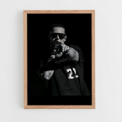 ap-daddy yankee-6 cadre Bois clair