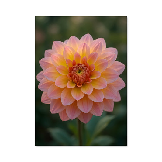 Poster Dahlia Enchantée