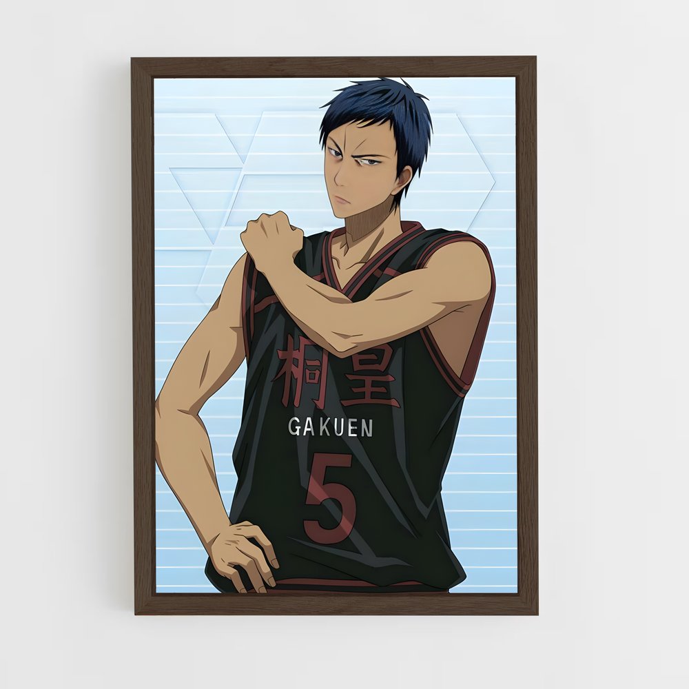 ap-daiki aomine-2 cadre Bois foncé