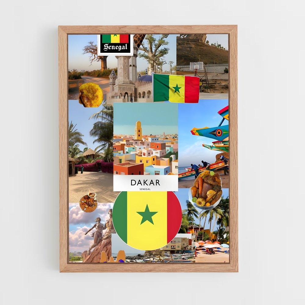 ap-dakar-3 cadre Bois clair