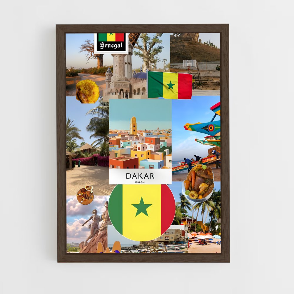 ap-dakar-3 cadre Bois foncé
