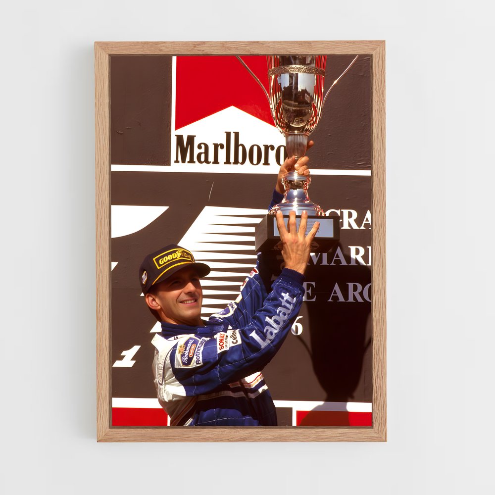 ap-damon hill-4 cadre Bois clair