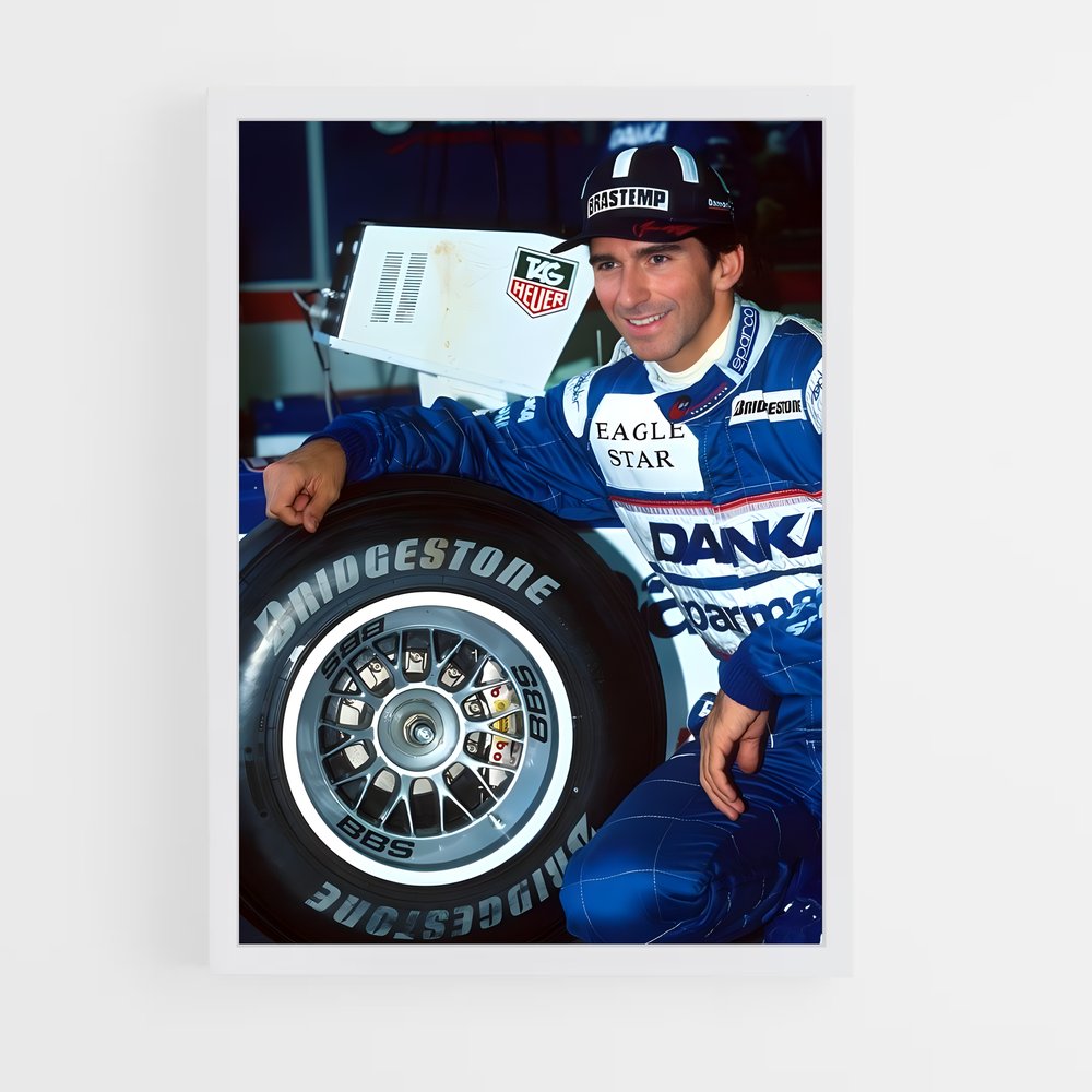 ap-damon hill-5 cadre Blanc