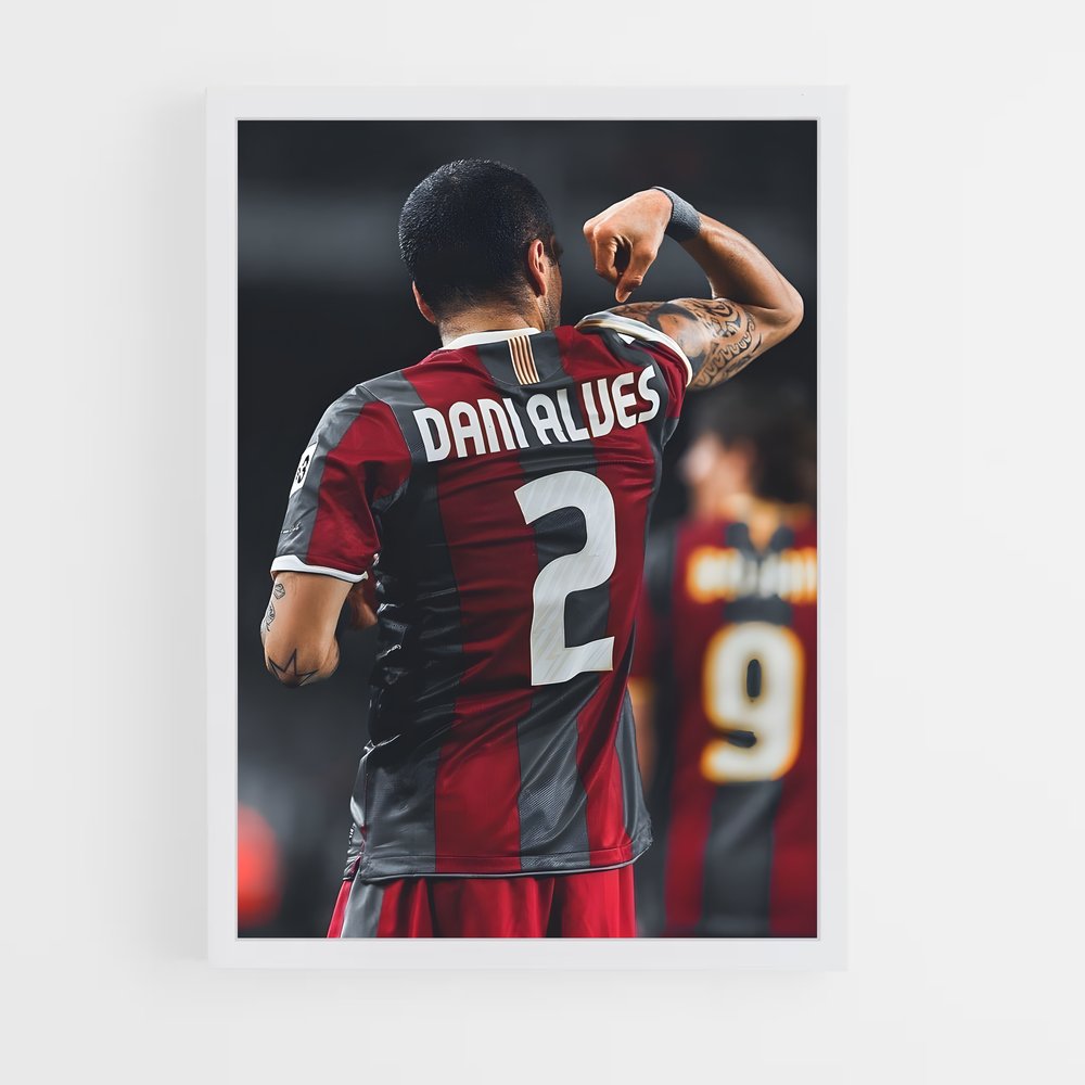 ap-dani alves-10 cadre Blanc