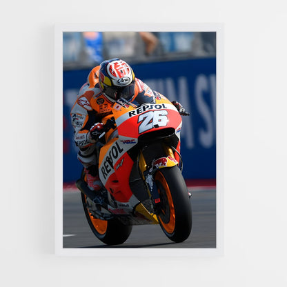 ap-dani pedrosa-3 cadre Blanc