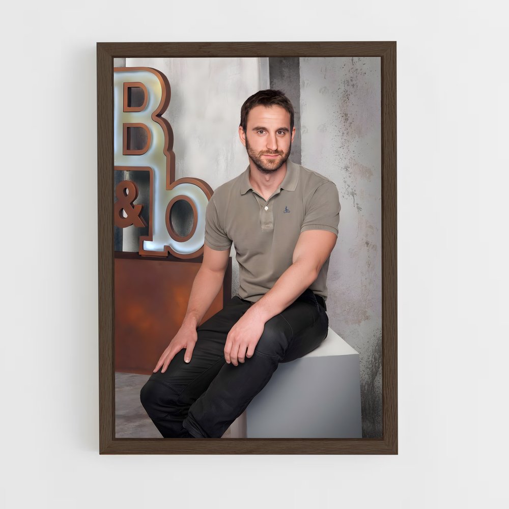 ap-dani rovira-9 cadre Bois foncé