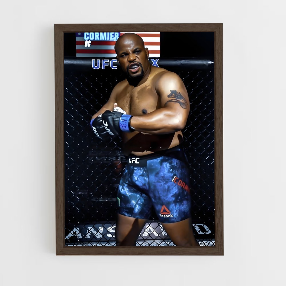 ap-daniel cormier-1 cadre Bois foncé