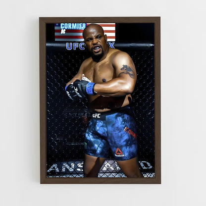 ap-daniel cormier-1 cadre Bois foncé