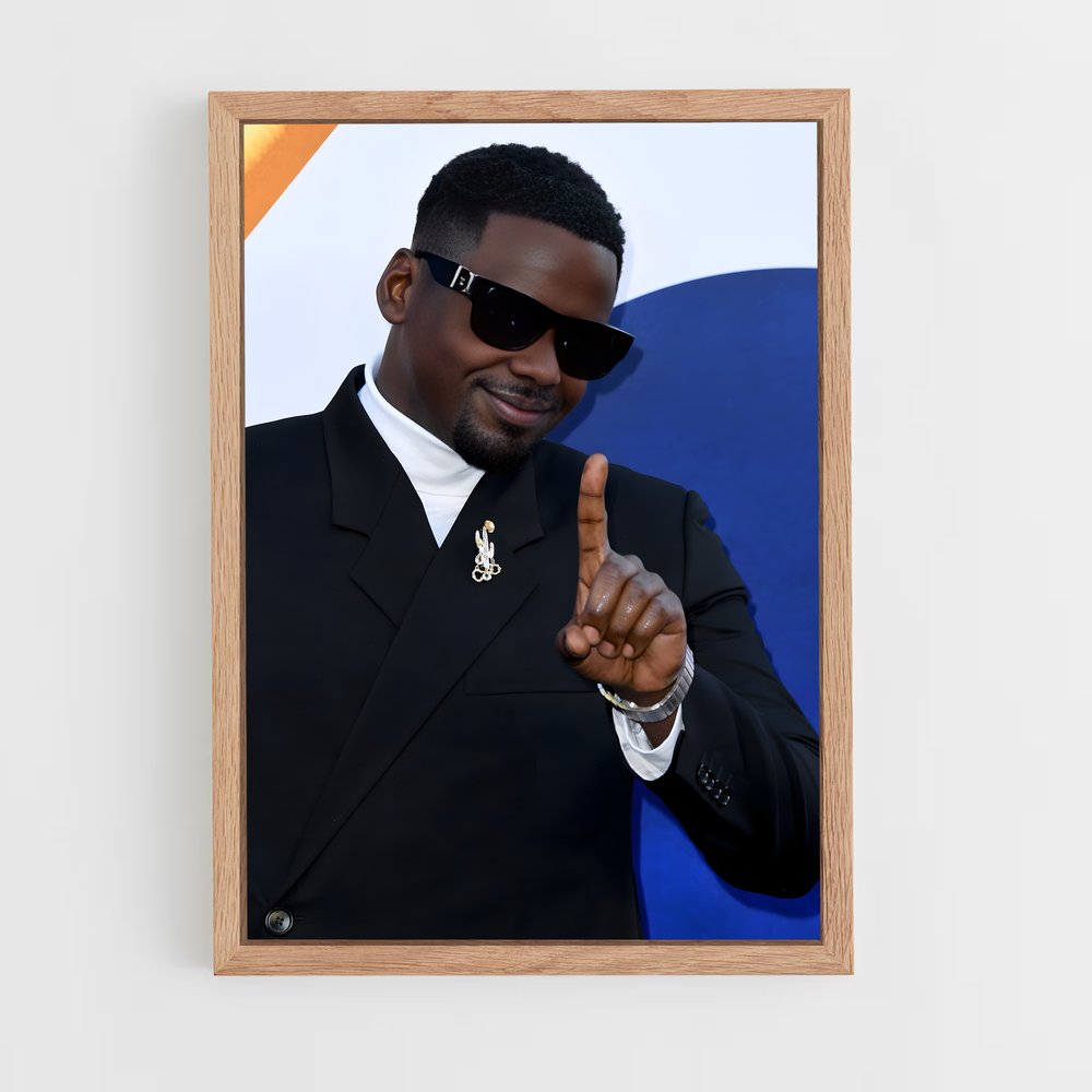 ap-daniel kaluuya-2 cadre Bois clair