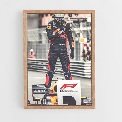 ap-daniel ricciardo-8 cadre Bois clair