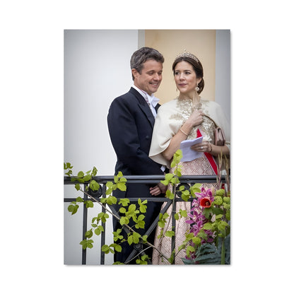 Poster Majesté au Balcon