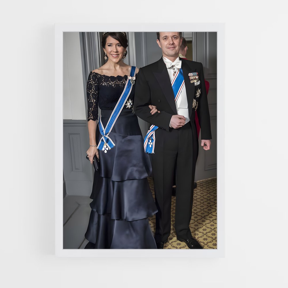 ap-danish royal family-1 cadre Blanc