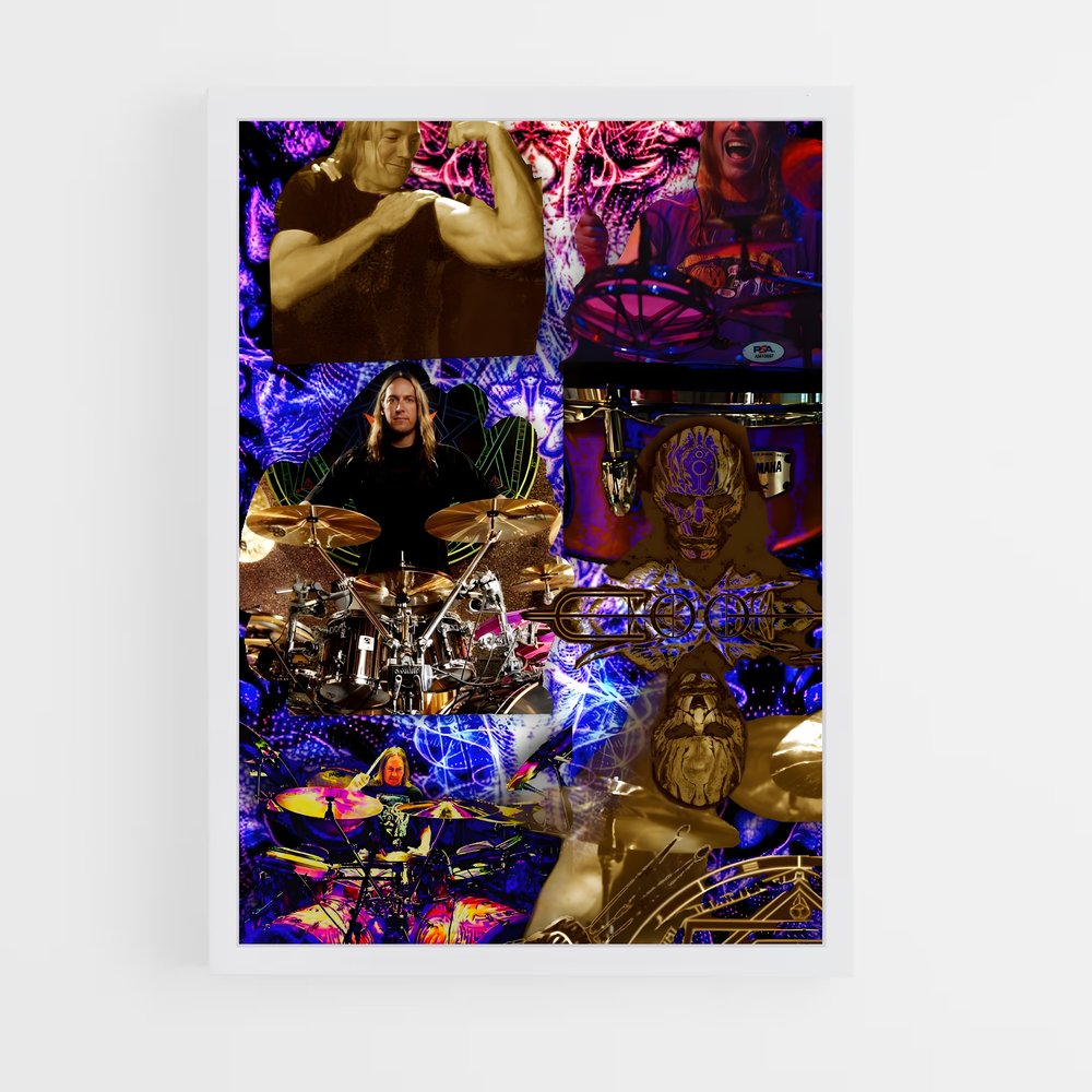 ap-danny carey-3 cadre Blanc