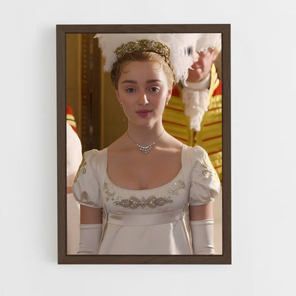ap-daphne bridgerton-4 cadre Bois foncé