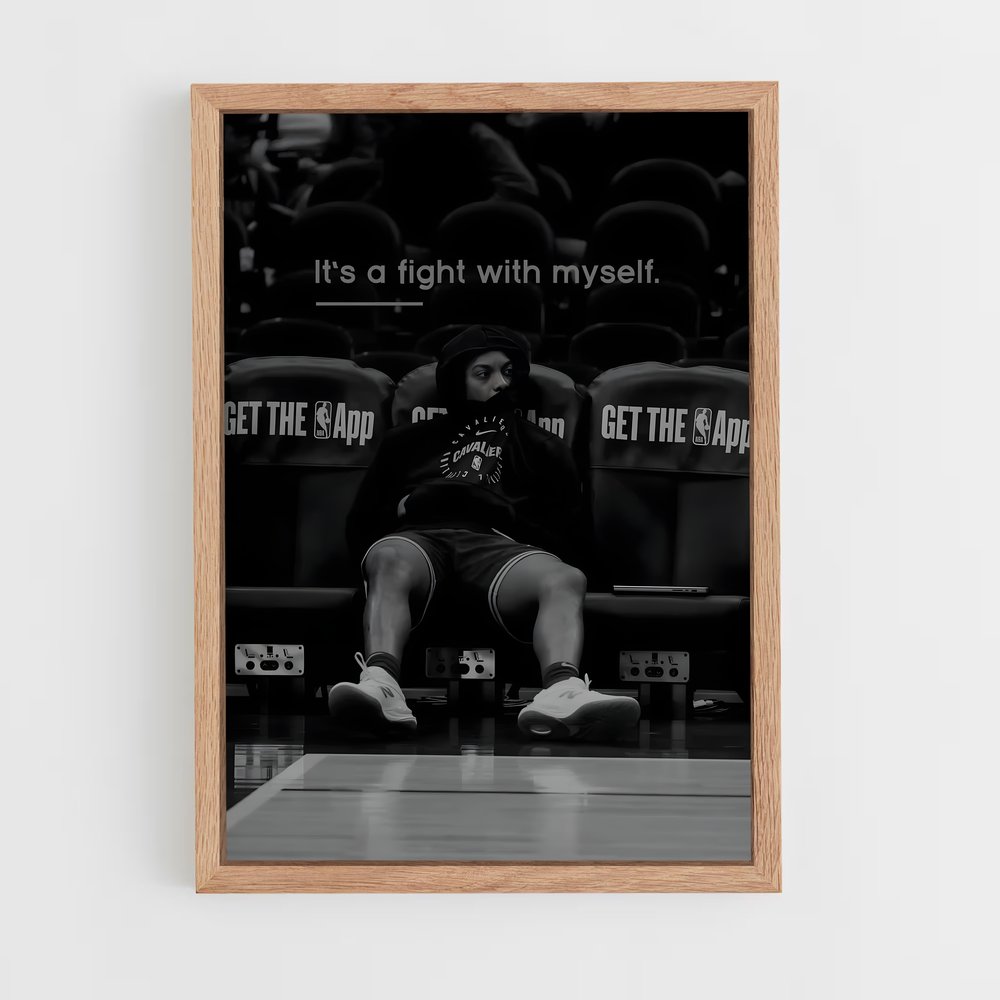 ap-darius garland-1 cadre Bois clair