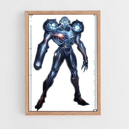 ap-dark samus-4 cadre Bois clair