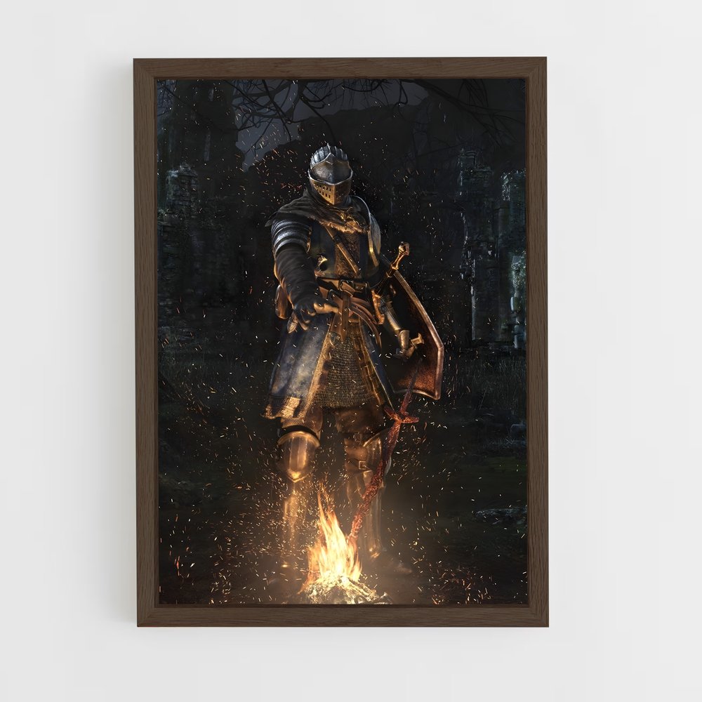 ap-dark souls-1 cadre Bois foncé