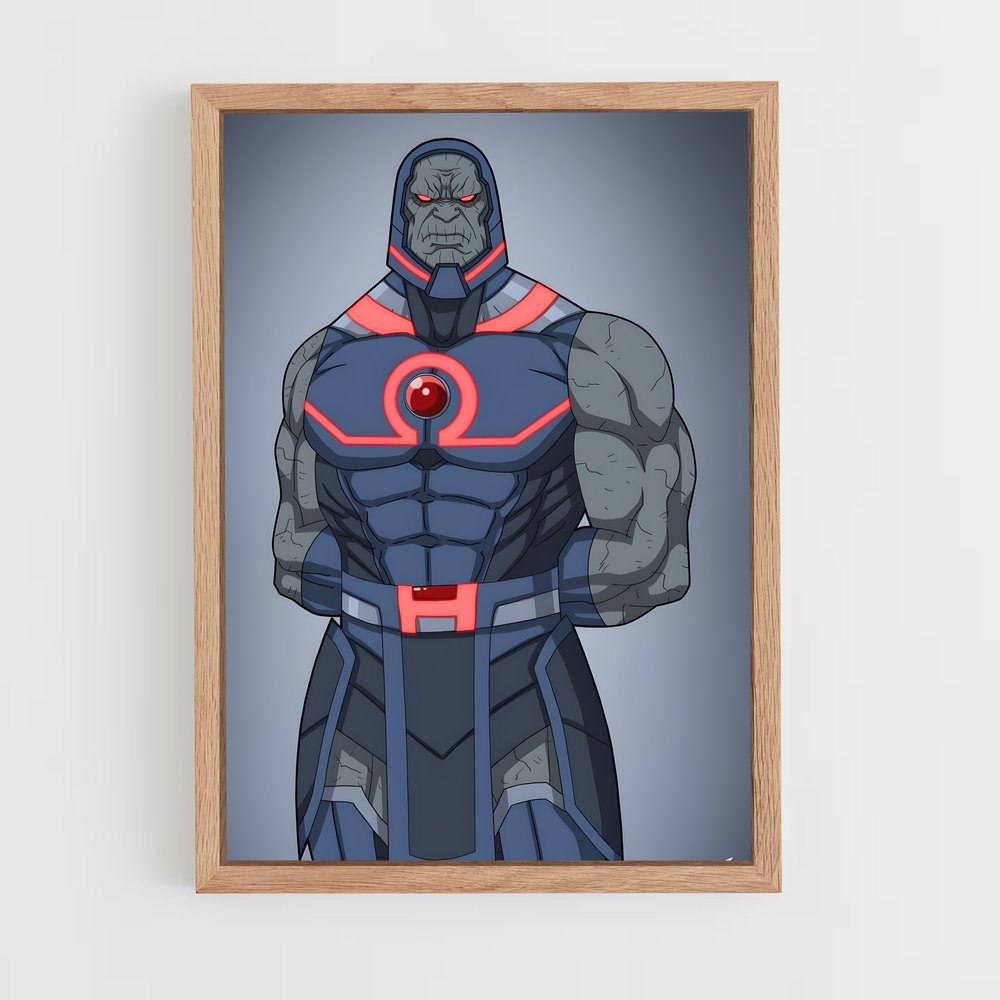 ap-darkseid-13 cadre Bois clair